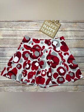 Emily McCarthy Burgundy Collegiate Party Shorts size Medium